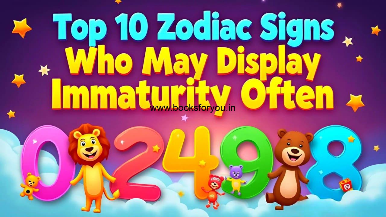 Top 10 Zodiac Signs Who May Display Immaturity More Often